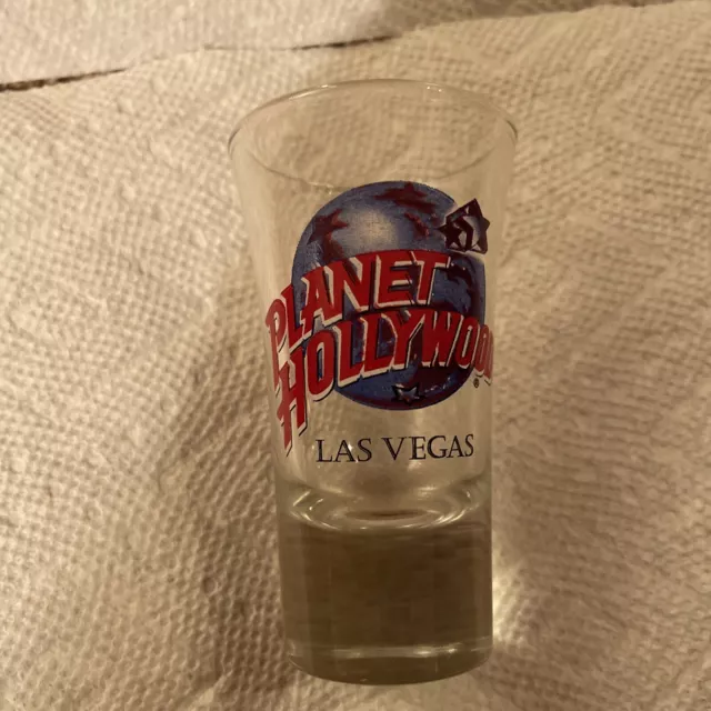 Las Vegas Planet Hollywood- Shot glass -Great Collectible-souvenir-