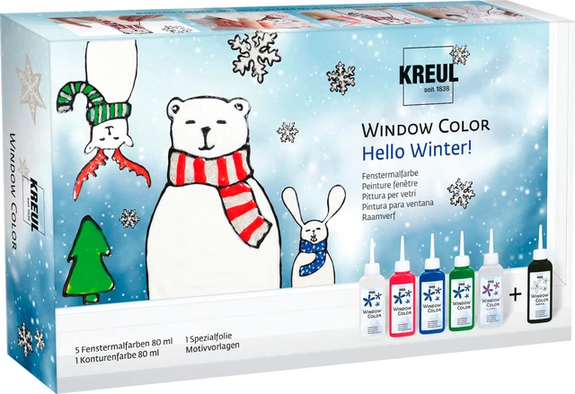 KREUL Window Color Set "Hello Winter"