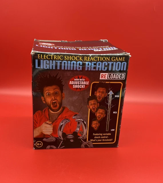 PALADONE LIGHTNING REACTION Reloaded Electric Shock Game With 