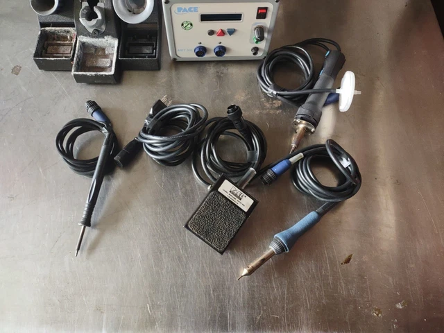 Pace MBT 301 Desoldering Rework Station w/ SX-90 & More TESTED WORKS