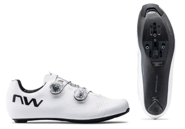 Northwave Extreme Pro 3 Rennrad Fahrrad Schuhe weiß/schwarz 2023