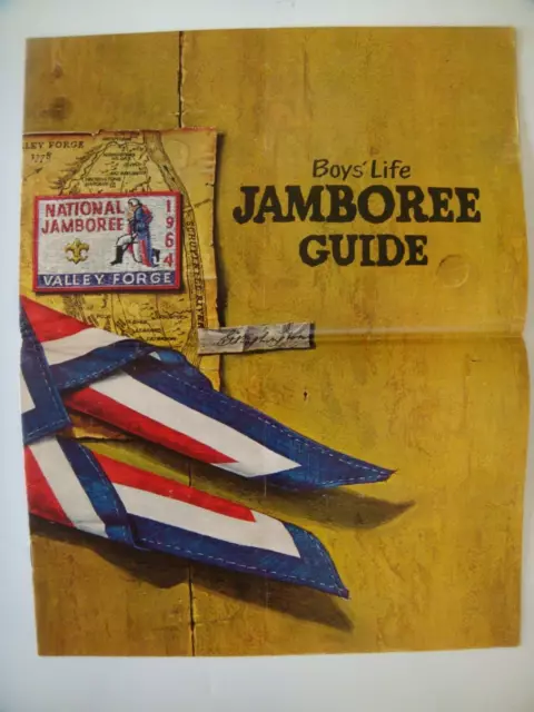 1964 Boy's Life Jamboree Guide. Valley Forge National Jamboree. 16 pages.
