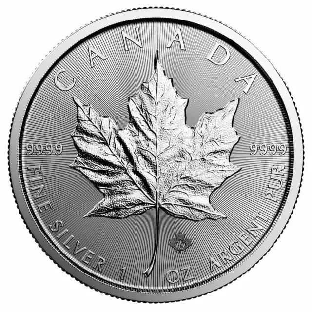 Silbermünze Maple Leaf 2018 - Kanada - Anlagemünze - 1 Oz ST