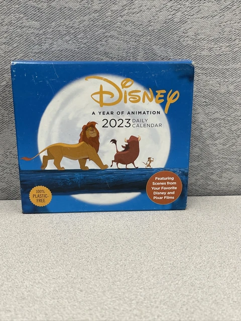 DISNEY A YEAR of Animation: 2023 Daily Calendar by Chuck Solomon (2022