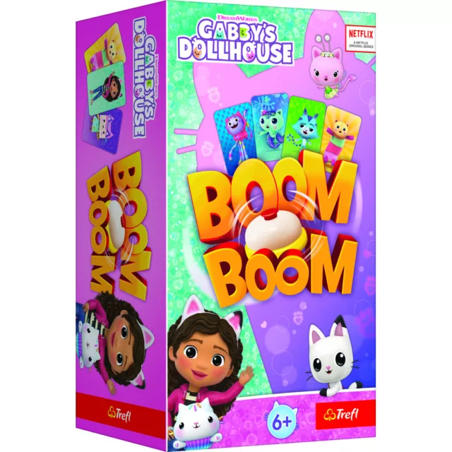 TREFL GABBY´S DOLLHOUSE Board game Boom Boom