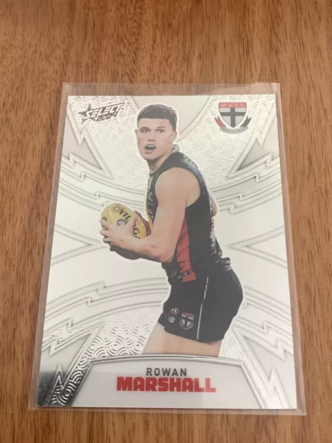 2024 AFL Select Stars Luminous Thunderbolt Refractor #81 Rowan Marshall StKilda