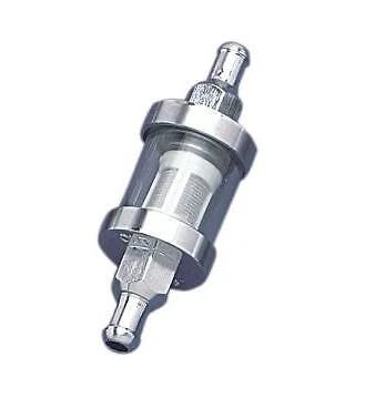 Drag Specialties Clear Mini Fuel Filters 5/16in. Inlet DS-391671