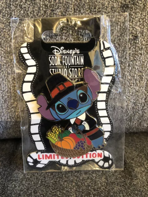 Disney DSF DSSH Stitch Thanksgiving Pin LE 150