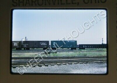Original '68 Kodachrome Slide TSE 314 40' Boxcar w/IC Illinois Central  19C20