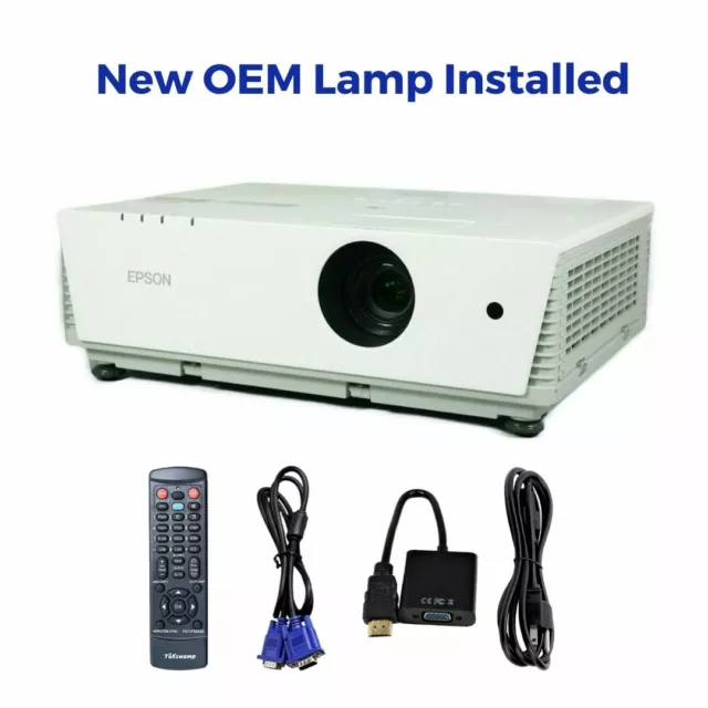 NEW Lamp - Epson PowerLite 6100i 3LCD Projector Multimedia 3500 Lumens w/Remote