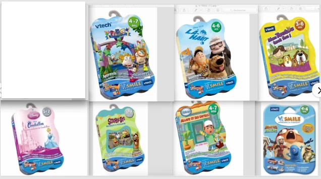 Jeu Vidéo éducatif 'Manny Et Ses Outils' Pour Console VTech V Smile Version 1069345