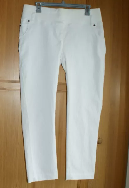 PANTALON de GROSSESSE maternité Marque STEREO MAMAN Taille 42 Couleur Blanc