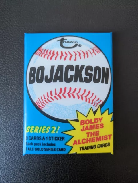 Super Tecmo Bo Jackson Series 2 Trading Cards - Boldy James & Alchemist - Blue