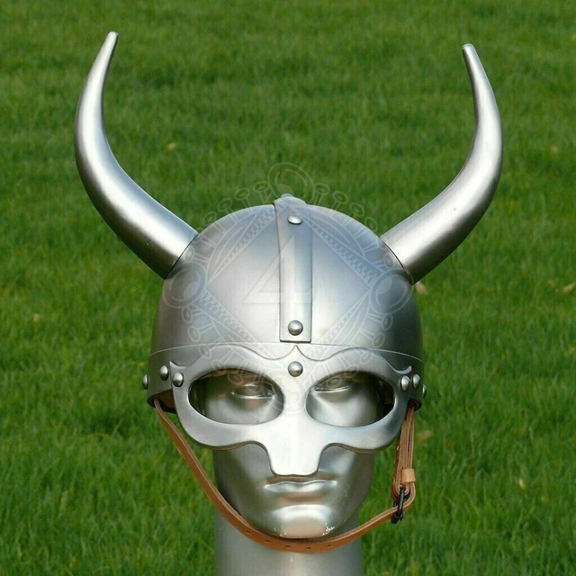 Casque viking avec petites cornes par 3,25