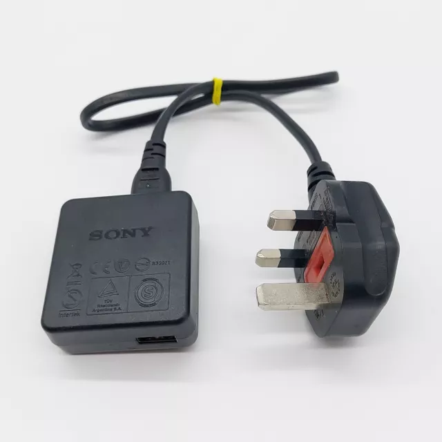 Adaptador USB AC CA oficial genuino para cámara Sony Alpha 6000 5000 5100