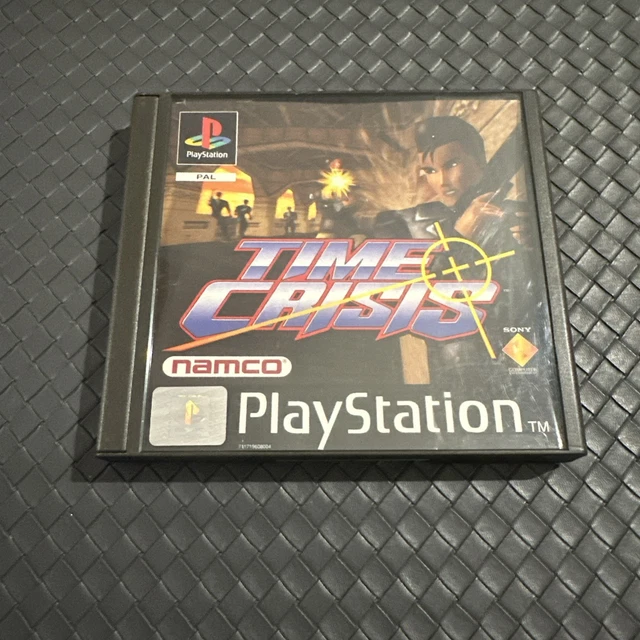 Notice Originale Time Crisis 1 - Playstation 1 (PS1) - En Bon état Pour Collectionneurs