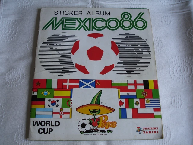 Album Panini Coupe Du Monde Mexique 1986 COMPLET - 427 Autocollants - Occasion Bon état - Collector