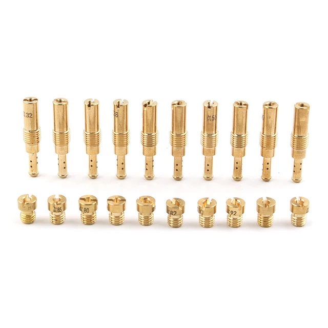 75-98 Main Jet & 32-55 Slow Jet Replacement Kit For NSR KSR PWK Keihin OKO CVK