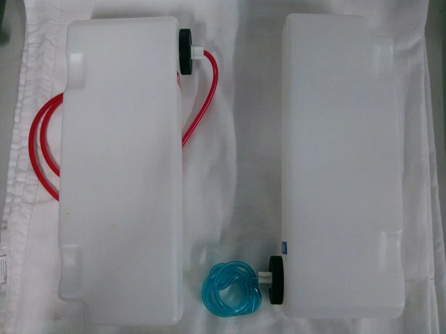 NEW OLD STOCK DENTX OR PHILIPS Developer & Fixer Replenisher Tanks