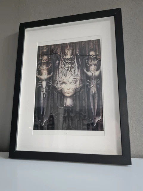 HR GIGER NECRONOMICON Art Print Poster Alien Xenomorph Picture ...