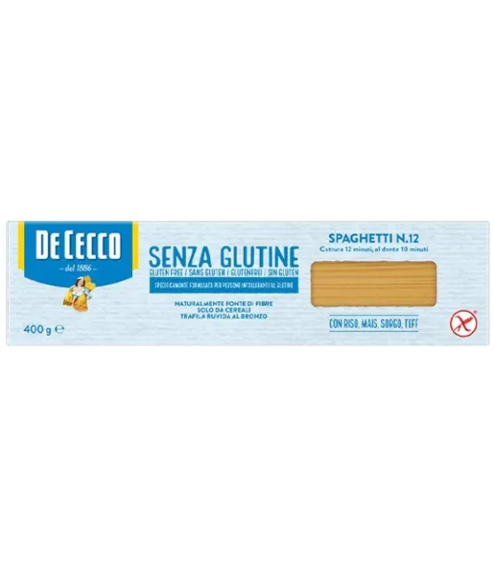 De Cecco Spaghetti N.12 Senza Glutine Gr.400