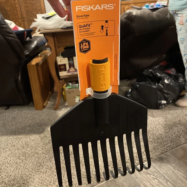 Fiskars Quikfit 11 Tine Replacement Shrub Rake Head