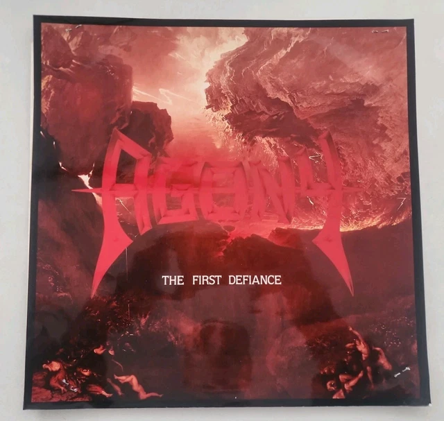 RARE - AGONY - The First Defiance - Lp Vinyl Record - Thrash
