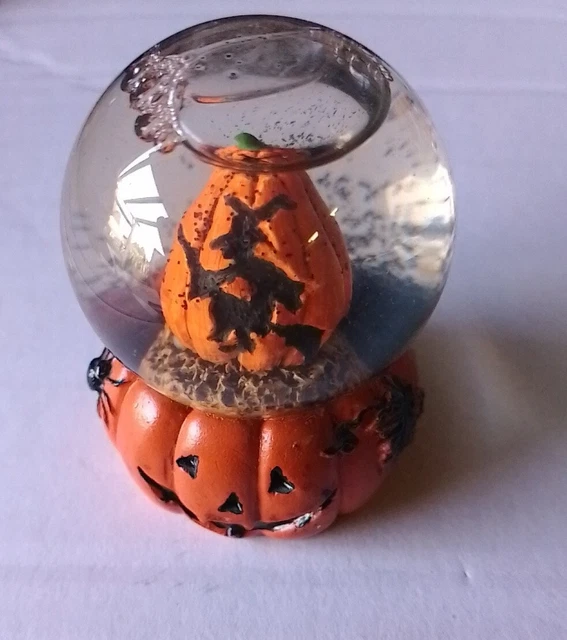Palla di Vetro Neve Souvenir Zucca Halloween