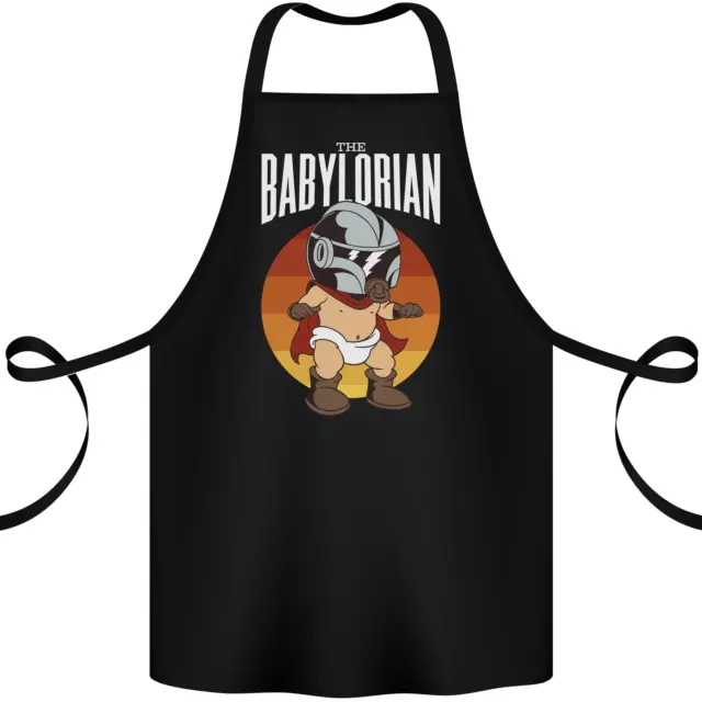 Babylorian Funny Baby Infant Toddler Parody Cotton Apron 100% Organic