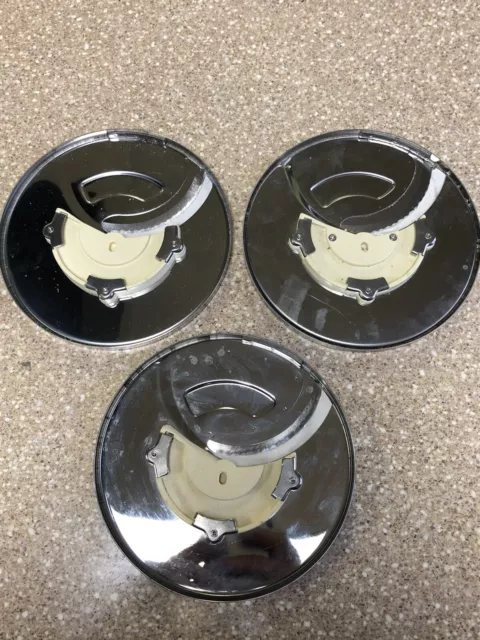 3 nouvelles lames de disque tranchant robot culinaire Cuisinart DLC-X 20 tasses 2 mm 4 mm 6 mm 2