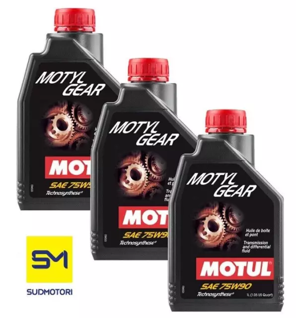 Motul Motyl Gear 75W90 Olio Cambio E Differenziale Lubrificante Trasmissione 3Lt