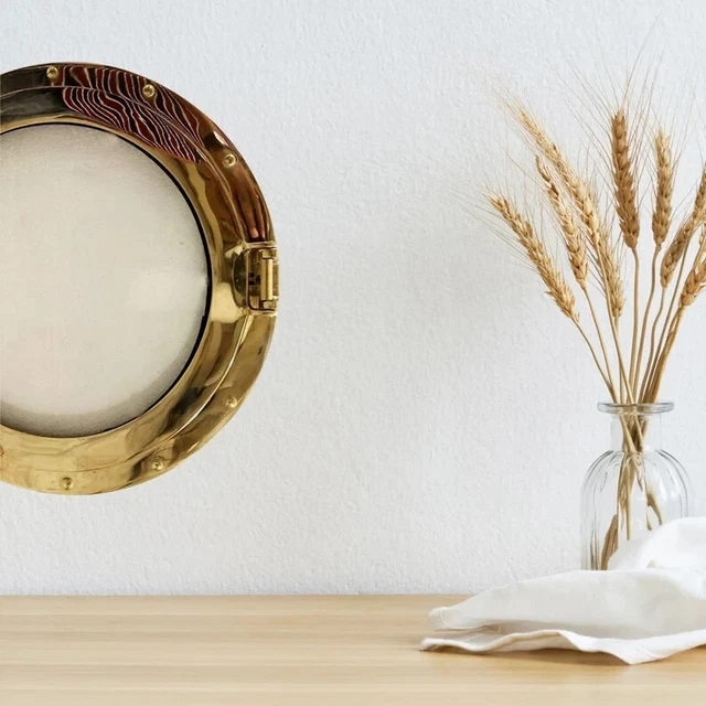 Nautical Porthole 17" - Ship Porthole Maritime Porthole Boat Porthole Boat