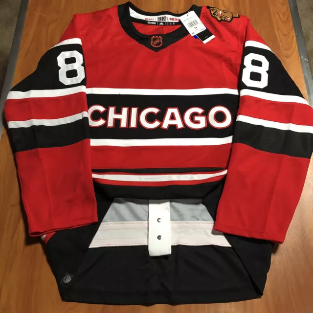 CHICAGO BLACKHAWKS REVERSE RETRO AUTHENTIC ADIDAS NHL JERSEY (PRIMEGRE –  Hockey Authentic