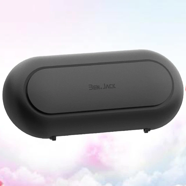 1 pieza Gafas de sol para coche con clip para coche Estuche para visera Gafas de sol