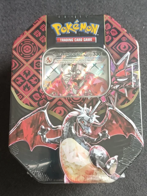 POKÉMON COFFRET POKEBOX boite dracaufeu ex 4 Boosters neuf FR POKEMON ...
