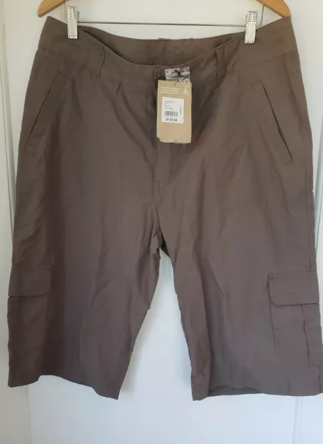 Ladies Kathmandu 'Johore'  Hiking Shorts Brand New Size 16 Bark Colour