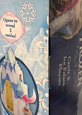Disney Frozen Castle & Ice Palace Playset, 2 Castles In 1,10+ pcs. + Olaf 6