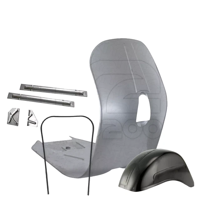 Lamierato Pedana Vespa 50 Special R L N 125 Primavera Et3 Con Rinforzi A K Traversine Originale - Foto 9