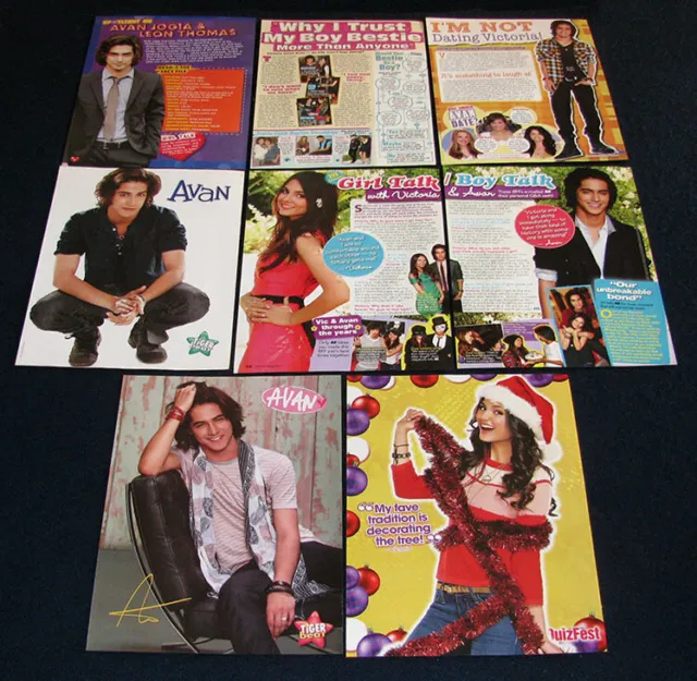 Victoria Justice Avan Clippings 24 Full Page Magazine Pinups Articles Lot G516
