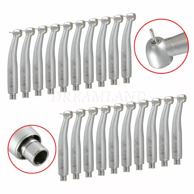 20 x Dental High Speed Fast Air Turbine Handpiece Big Torque fit NSK Coupler