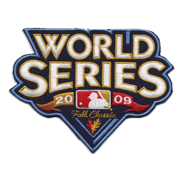 2009 World Series Sleeve Jersey Patch New York Yankees vs Philadelphia Phillies