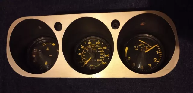 Orologi Quadro Strumenti Porsche 924/944 Speedo Tacho Vdo Calibri