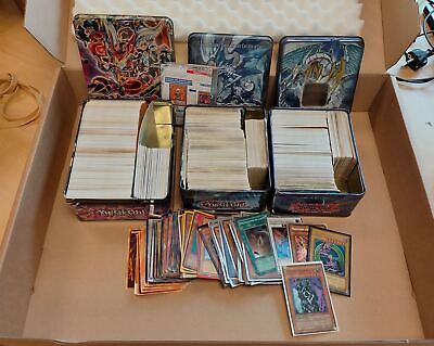 Lot plus de 1750 cartes Yu-gi-oh vintages collection 1ère edition duel konami 