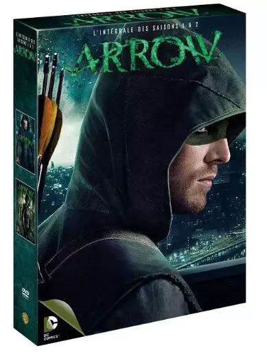 Coffret Neuf Dvd Serie Fantastique Action : Arrow - Saisons 1 A 2 - Dc Comics