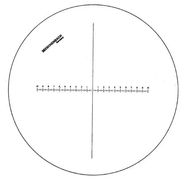 Eschenbach 4026158054289 Scala Di Precisione Per Lenti Dingrandimento Lente 23