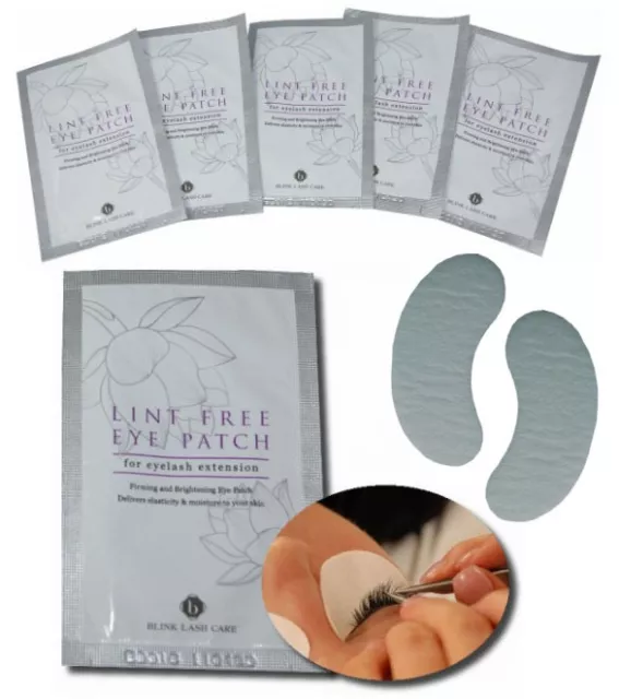 Blink Collagen Under Eye Patch Lint free x50 (Blink Pad eyelash Extensions)