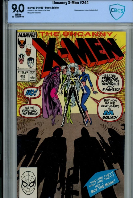 The Uncanny X-Men Vol 1 244 CBCS 9.0 (1989)