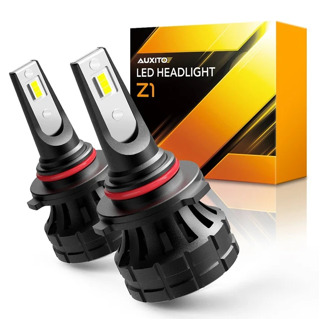 Headlight Kit 9005 HB3 6000K LED Light Bulbs High Low Beam 60W 20000LM No Error