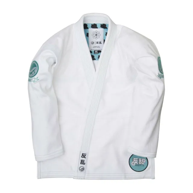 Shoyoroll White Rebel Grappler Jiu Jitsu Gi Batch #72 With Bag