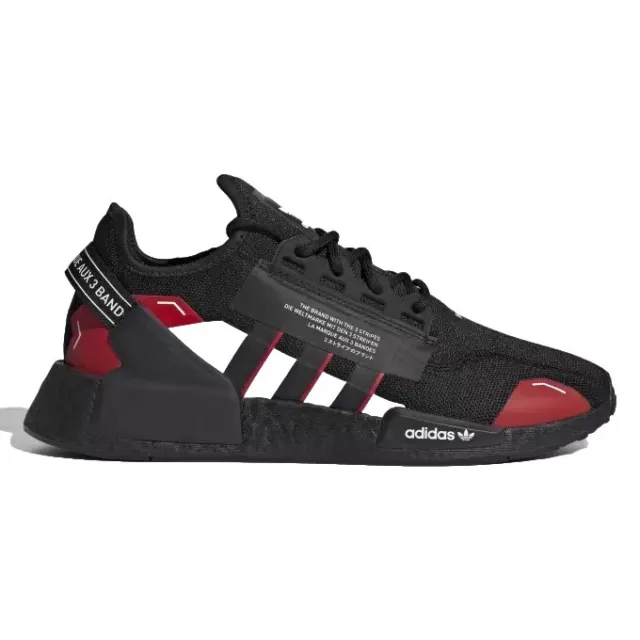 adidas NMD R1.V2 Sneaker Herren Schwarz Rot (ID4319) NEU
